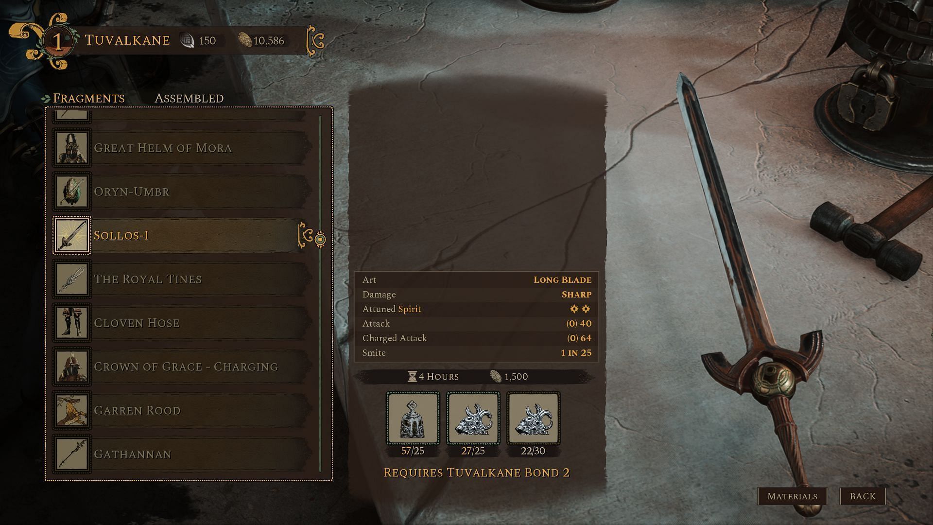 Sollos-I is a great early weapon (Image via Digital Extremes)